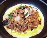 超簡単！上海焼きそばのオムそば！！作り方4写真