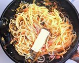 高菜と明太子の博多風スパゲッティ作り方7写真