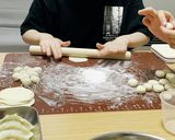 皮から作る！野菜&ニンニクたっぷり餃子作り方7写真