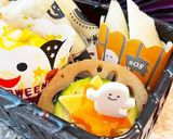 神無月14 春巻き ハロウィン弁当作り方5写真
