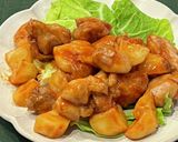 揚げないヤンニョムチキン作り方7写真