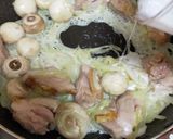 鶏胸肉とマッシュルームのミルク煮作り方4写真