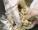 サバの酵母漬けハンバーグ＊カレー風味作り方7写真