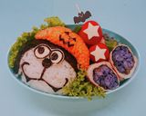 ハロウィン ドラえもん キャラ弁作り方8写真
