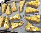 ＨＭでさつまいも&クリームチーズスコーン作り方13写真