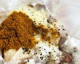 袋で混ぜ混ぜ！サクサク鶏モモカレー焼き作り方2写真