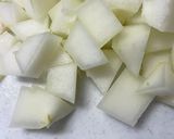 冬瓜の鯖缶餡かけ作り方1写真