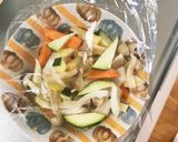 根菜チクワ和風甘辛餡味スペイン風オムレツ作り方13写真