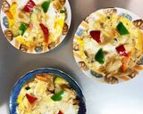 根菜チクワ和風甘辛餡味スペイン風オムレツ作り方23写真