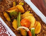 カレードリア+野菜ver.&カツver.作り方5写真