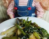 リカちゃん♡空芯菜にんにくいか数の子炒め作り方19写真