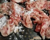 ゴーヤと肉炒め作り方2写真