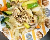 甘味噌ダレ炒め味豚こま大根青椒肉絲風作り方17写真