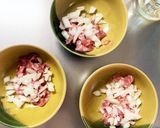豚こま簡単酸辣湯味麻婆豆腐茄子作り方9写真