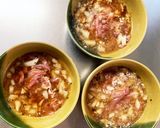 豚こま簡単酸辣湯味麻婆豆腐茄子作り方10写真