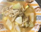 根菜味噌炒め味温野菜サラダ作り方14写真