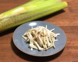 【マコモタケ】マコモナムル作り方3写真
