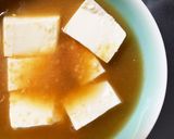 全てレンジ酢味噌味さっぱり湯豆腐作り方5写真