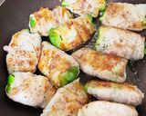 ピーマンのチーズ肉巻き〜甘辛炒め〜作り方6写真