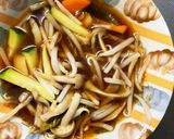 レンジもやしズッキーニ甘辛オイ野菜炒め作り方11写真