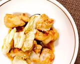 揚げない♬。.鶏と野菜の黒酢炒め作り方15写真