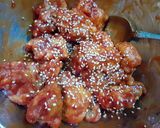 簡単！ヤンニョム風チキンチーズソース作り方6写真