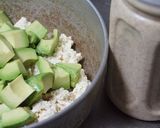 アボカドの豆腐で和えたん作り方4写真