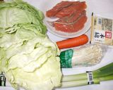 基本の石狩鍋♪簡単キャベツ鍋つゆ鍋スープ作り方1写真