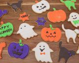 ハロウィンのアイシングクッキー作り方25写真
