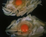 ジャガイモ❗巣籠もり風✨目玉焼き✨☺⛄☕作り方7写真