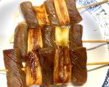 こんにゃくで焼鳥ねぎま風作り方11写真