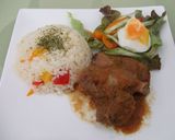 簡単♪おしゃれに♪パプリカライス作り方5写真