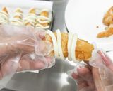 フライドチキンdeハロウィンミイラ♪作り方3写真