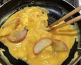 かまぼこと卵のバター醤油ズボラ炒め作り方4写真