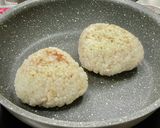 アーモンドミルクの焼きおにぎりリゾット作り方6写真
