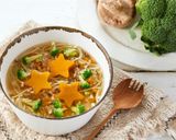 子供喜ぶ☆　鍋１つで野菜たっぷり麺作り方3写真