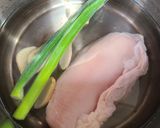 鶏胸肉と長ネギの簡単圧力鍋スープ作り方2写真