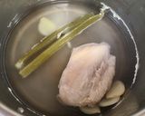 鶏胸肉と長ネギの簡単圧力鍋スープ作り方4写真