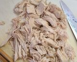 鶏胸肉と長ネギの簡単圧力鍋スープ作り方5写真