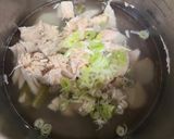 鶏胸肉と長ネギの簡単圧力鍋スープ作り方6写真