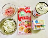 濃厚♡韓国ロゼクリームパスタ風マロニー♡作り方1写真