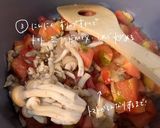 ★オートミールで！酸辣油スープ★作り方3写真