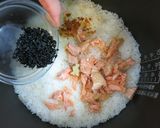 炊飯器で時短！鮭わかめチャーハン作り方4写真