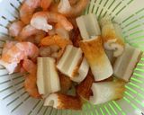 白菜と竹輪のササット中華風炒め作り方2写真
