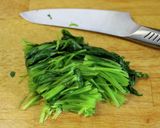みょうがと三つ葉の胡麻おかか和え作り方2写真