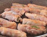 豚ロース薄切りでしそチーズ焼き作り方6写真