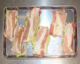 豚肉と白菜の重ねカツ《味噌だれかけ》作り方1写真