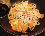 アンチエイジング!落花生と蓮根のきんぴら作り方5写真