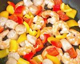 海老とホタテのバターかき醤油炒め作り方5写真
