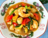 海老とホタテのバターかき醤油炒め作り方7写真